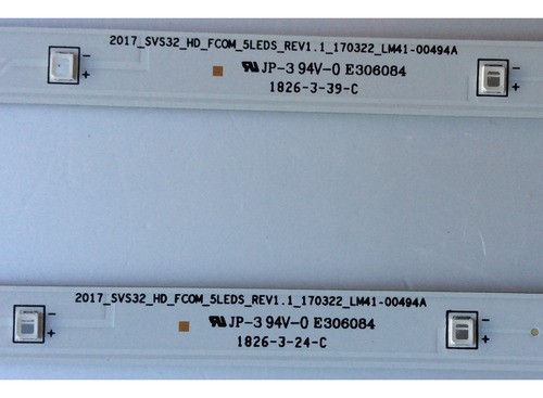 Led S Samsung 2017_svs32_hd_fcom_5leds Un32j4000efxza (Usado)