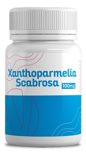 Xanthoparmelia Scabrosa 100 Mg - 30 Cápsulas - 30 Doses Sabor Sem Sabor