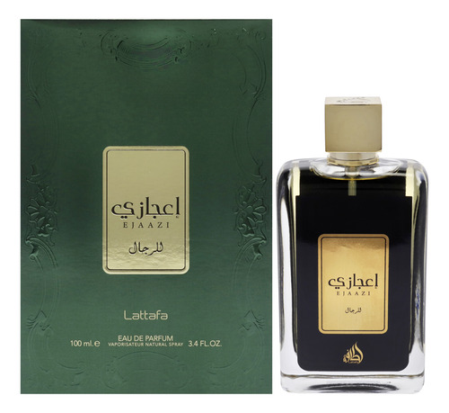 Perfume Lattafa Ejaazi Edp En Aerosol Para Hombre, 100 Ml