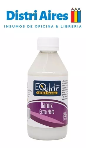 Barniz Mate Eqarte Para Pintura A La Tiza 250cc