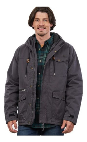 Chaqueta Hombre Acolchada Twill - Polemic