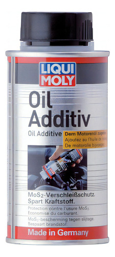 Aditivo Oil Additiv Liqui Moly Anti Desgaste 150ml