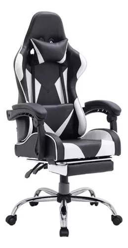 Sillon Silla Gamer Matrix Para Playstation Pc Apoya Pies