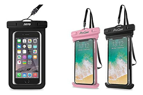 Joto Estuche Impermeable Universal Para Teléfono Celular Paq