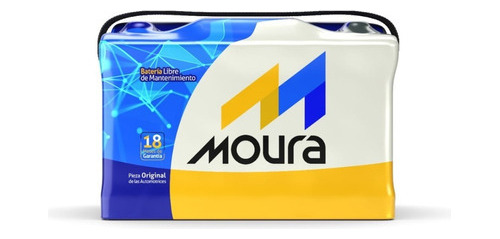 Moura Bateria M18fd 12x50 45 A/h Ka Clio Fiesta Fiorino Mm