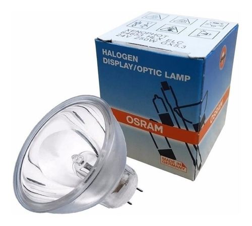 Lampara Osram 64653 Elc 24v 250w Gx 5,3 Fibra Opt-proyector