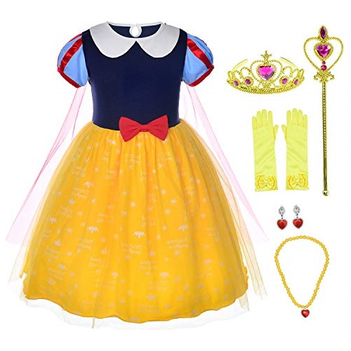 Disfraz De Princesa   Para Niñas Pequeñas Talla 2 - 3 T