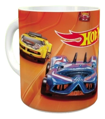 Tazas Plásticas Sublimadas- 10 Un - Hot Wheels - Souvenirs