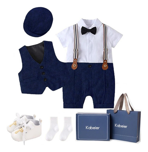 Set De Ropa De Regalo Para Bebé Niño, Traje De Caballero, Ma