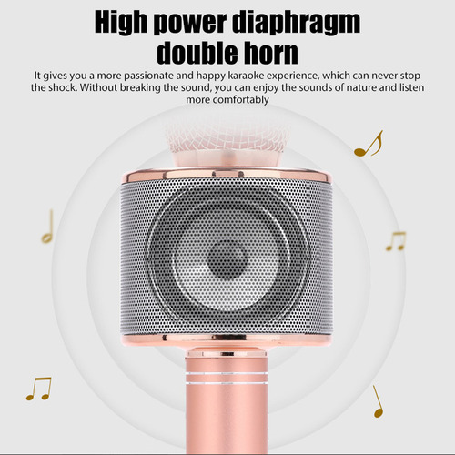 Micrófono Portátil Bluetooth For Cantar Micrófono Práctico