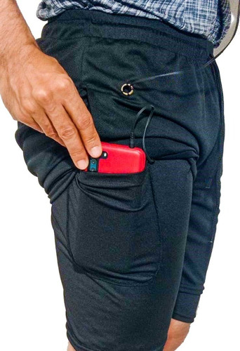 Pantaloneta Para Hombre Deportiva