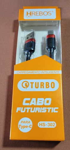 Cabo Usb Tipo C Hs-302  1m