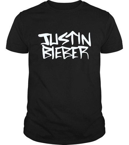 Polera: Justin Bieber (logo)