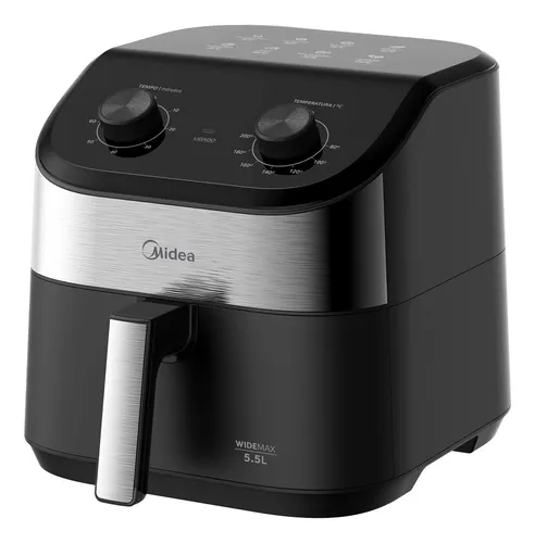 Fritadeira Air Fryer 5,5l Widemax Com Interior De Alumínio 1900w ...