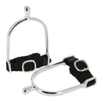 Comprar Esporas Hipismo Criança Pontas Redondas + Correias 15mm 