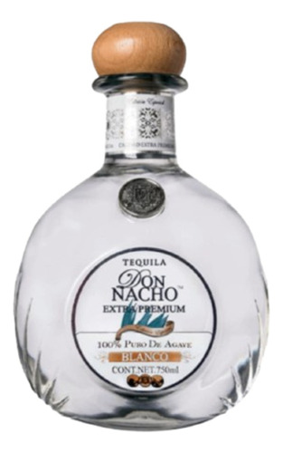 Tequila Blanco 100% Don Nacho Tributo 750ml