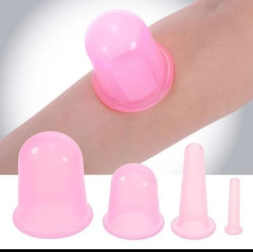 Imagen 2 de 4 de Anticelulitis Ventosas Elimina La Celulitis Pack De 4 Unid