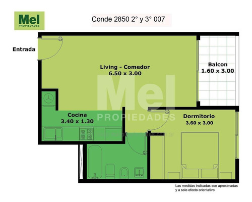 Imagen 23 de 23 de Hermoso 2 Ambiente Con Vista Abierta. Bajas Expensas