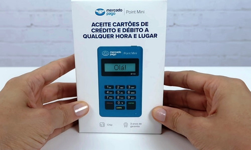 Maquininha Cartão Crédito/débito Mercadopago 3 Anos Garantia