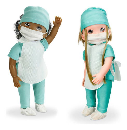 Boneca Enfermeira Médica Lari And Me C/ Acessórios - Roma