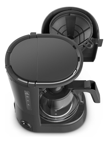 Cafeteira Elétrica Electrolux Ecm10 Grafite 600ml 220v Grafite