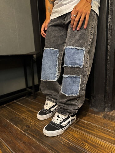 Pantalones Jean Baggy Hombre 