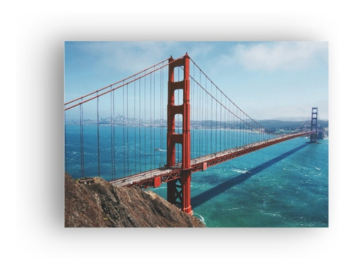 Cuadro Canvas Puente Golden Gate San Francisco 120x80cm