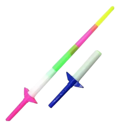 Z0f 24 Espadas Led Neón Retráctil Batucada Fiesta Boda Xv