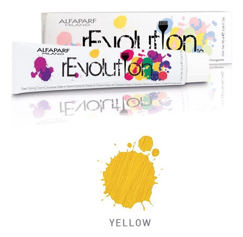 Tinta Alfaparf Revolution 90 Gr Yellow