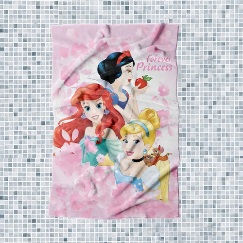Toalla Jumbo Princesas Providencia Color Rosa