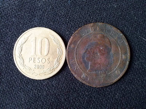 Moneda Argentina Cobre 1 Centavo 1883 (c46)