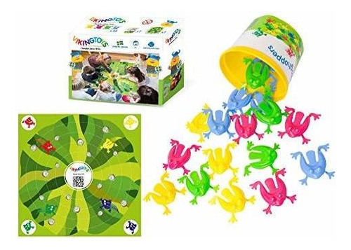 Froghoppers Juego Incluye  Ranas Voladoras Y Gran Tap