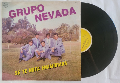 Grupo Nevada Se Te Nota Enamorada Vinilo Lp 1988 Cumbia