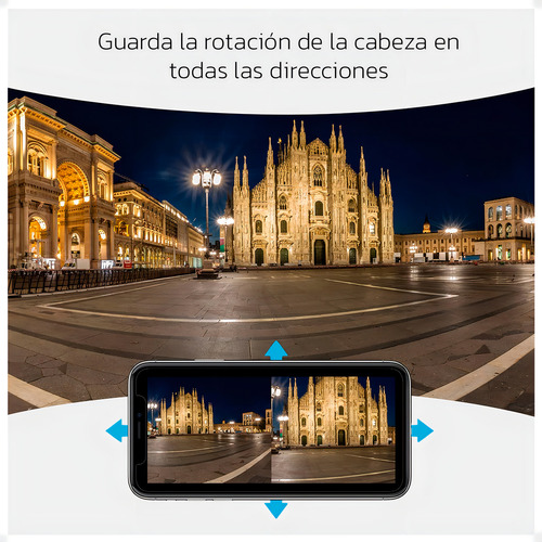 Camara De Seguridad Leek Exterior Inalambrica 360° - Otec
