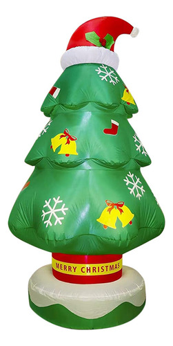 Decoración De De Árbol De Navidad Inflable De 2,1 Metros,