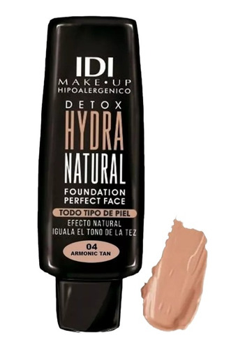 Base De Maquillaje Fluida Idi Make Up Hydra Natural Detox