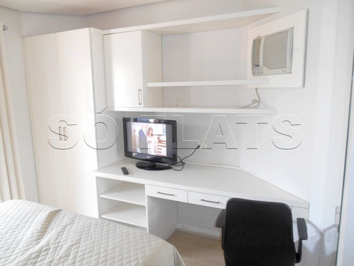 Imagem 9 de 15 de Flat No Itaim Bibi, Proximo A Av. Faria Lima, E A Fmu - Sf25449