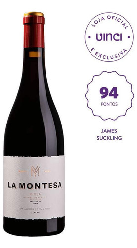 Vinho Tinto La Montesa 2016 Palácios Remondo 750ml