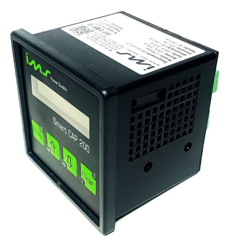 Smart Cap 200 - Controlador Automático De Fator De Potência
