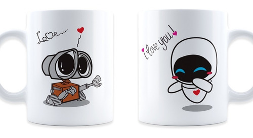 Imagen 2 de 4 de 2 Tazas Pareja Mickey Minnie | 14 Febrero San Valentín