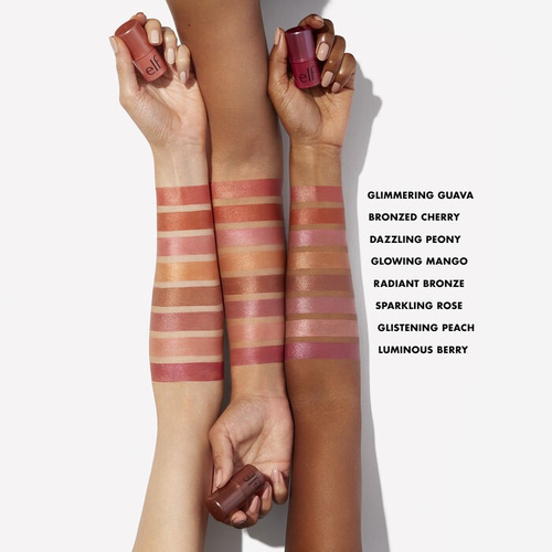 Elf Monochromatic Blush/labial Ojos, Mejillas Y Labios Bronzed Cherry