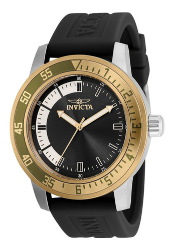 Relógio masculino Invicta 35682 preto