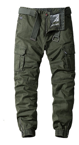 Pantalones Cargo Hombre Hombre Hip Hop Streetwear Jogger Pan