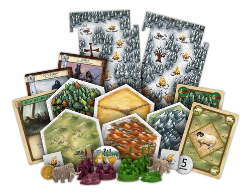 Una Extensión Del Juego De Mesa Catan De Juego De Tronos Que