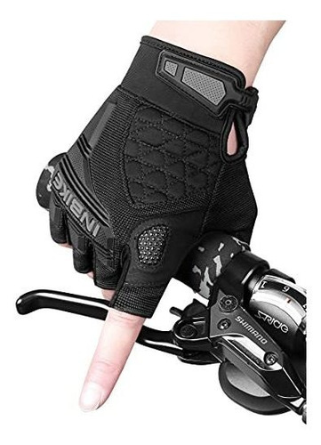 Inbike Guantes De Ciclismo Elásticos Btrathable Antideslizan