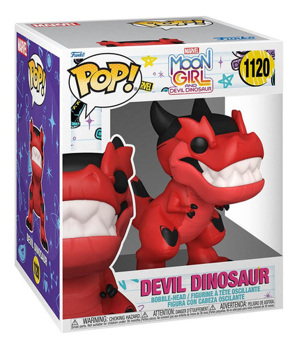 Funko Pop Super: Moon Girl And Devil Dinosaur - Devil Dino