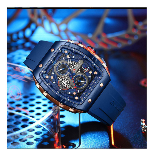Relojes De Hombre Curren Luxury Chronograph Luminous