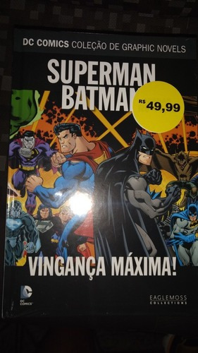 Superman E Batman: Vingança Máxima!, De Dc Comics. Editora Eaglemoss, Capa Dura, Edição 37 Em Português, 2017