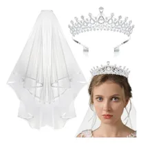 Comprar Tiara De Diadema Para El Cabello, Corona De Boda