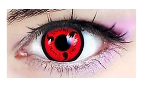 Lente De Contacto Sharingan Cosplay Disponible